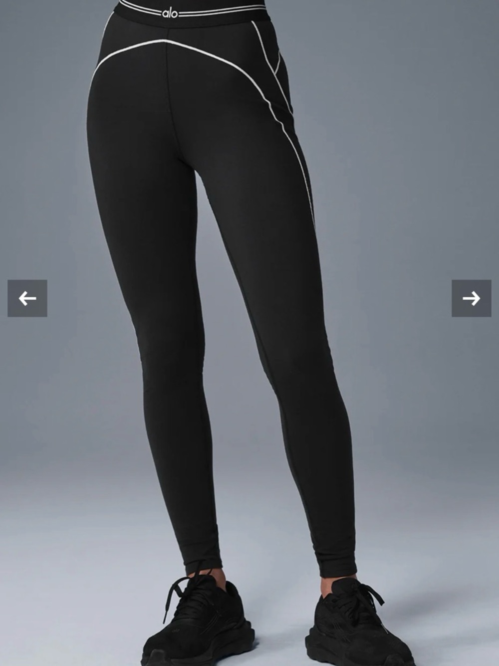 ALO Yoga Airbrush High-Waist Heart Throb Legging